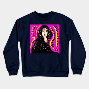 bright wiccan the fortune teller ecopop Crewneck Sweatshirt